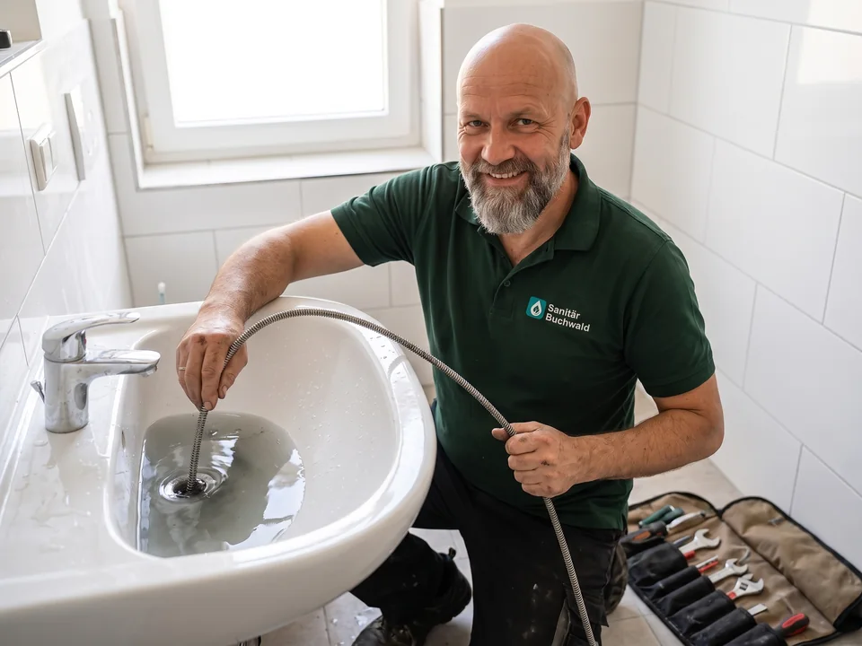 Abfluss verstopft – Wasser läuft nicht ab